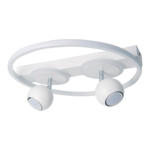 Möbelix Led-deckenleuchte Ø 40 Cm 2-Flammig