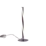 Möbelix LED-Tischlampe Chromfarben mit Kippschalter