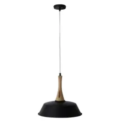 Hängeleuchte Culum H: 120 cm 1-Flammig, Schwarz/Kupfer