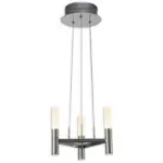 Möbelix Led-kronleuchter Castle H: 150 Cm 3-Flamming Dimmbar