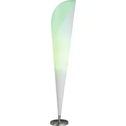 Stehlampe Tulip Weiß Blütenkelchform