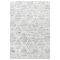 Webteppich Grau Pisa 200x290 Cm