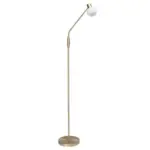 Möbelix Stehlampe Philo Messingfarben/weiß