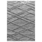 Möbelix Webteppich Grau Pisa 80x150 Cm