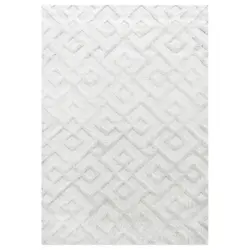Webteppich Creme Pisa 240x340 Cm