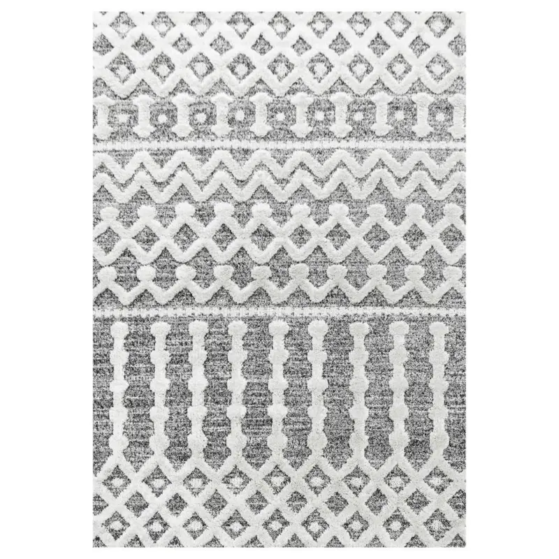 Webteppich Grau Pisa 280x370 Cm