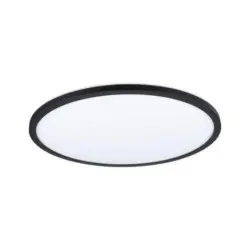 Led-paneel Ø 42 Cm Dimmbar Mit Schwarzem Rahmen