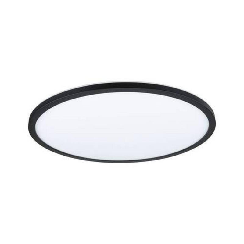 Led-paneel Ø 42 Cm Dimmbar Mit Schwarzem Rahmen
