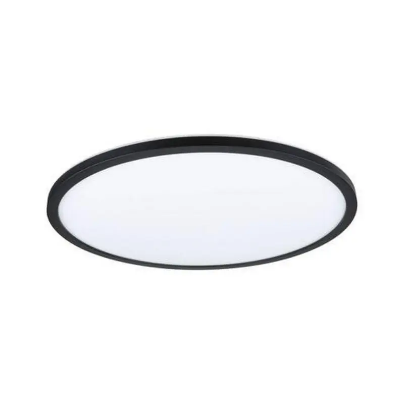 Led-paneel Ø 42 Cm Dimmbar Mit Schwarzem Rahmen