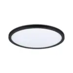 Möbelix Led-paneel Ø 29,3 Cm Rund Mit Schwarzem Rahmen