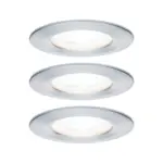 Möbelix Deckenleuchte 3er-set Ø 7,8 Cm, Dimmbar, Rund