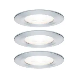 Deckenleuchte 3er-set Ø 7,8 Cm, Dimmbar, Rund