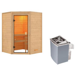 Sauna Grenoble 1 Mit Int. Steuerung 145x187x145 Cm