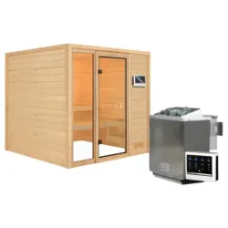 Sauna Marseille 3 Mit Ext. Steuerung 196x187x196 Cm