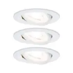Möbelix Deckenleuchte 3er-Set Ø 8,4 cm, dimmbar, Rund
