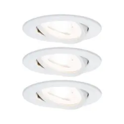 Deckenleuchte 3er-Set Ø 8,4 cm, dimmbar, Rund
