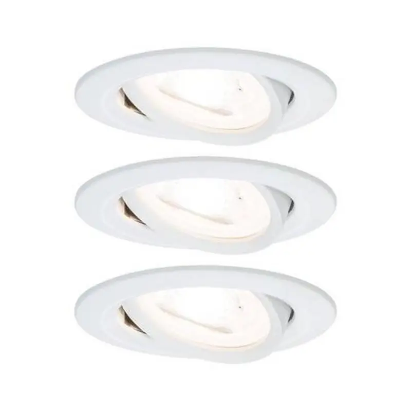 Deckenleuchte 3er-Set Ø 8,4 cm, dimmbar, Rund