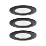 Möbelix Deckenleuchte 3er-set Ø 7,8 Cm, Dimmbar, Rund