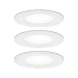 Deckenleuchte 3er-set Ø 7,8 Cm 3-Flammig, Rund