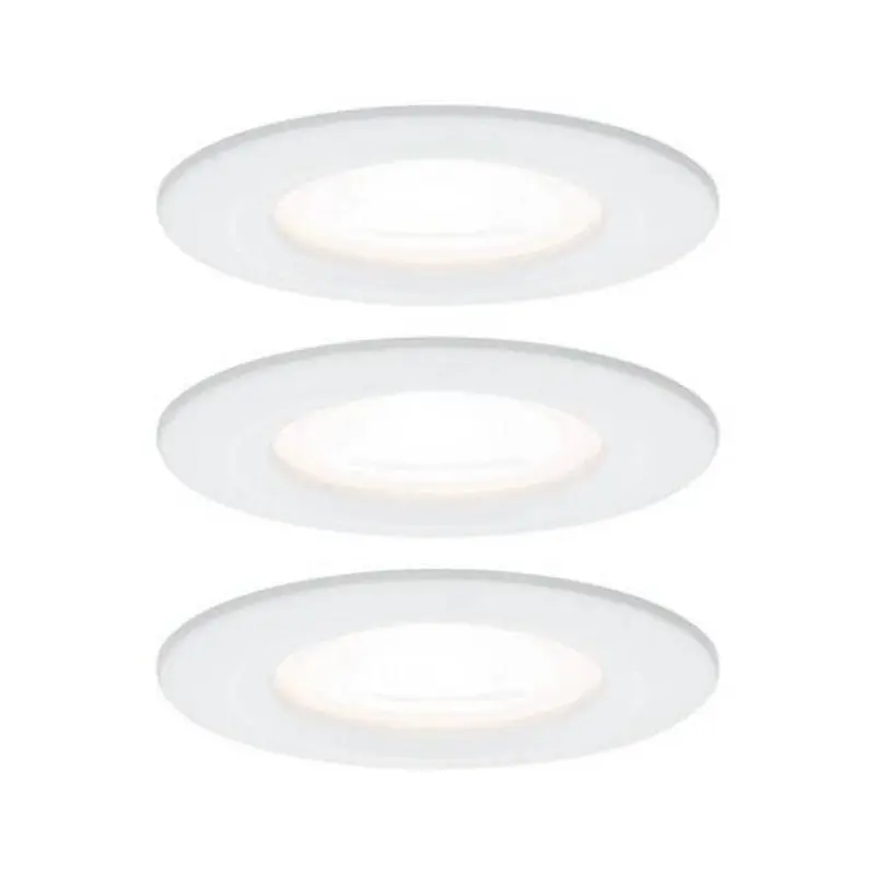 Deckenleuchte 3er-set Ø 7,8 Cm 3-Flammig, Rund
