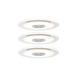 Led-deckenleuchte 3er-set Ø 12 Cm, 1-Flammig, Rund