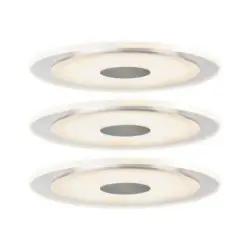 Led-deckenleuchte 3er-set &Oslash; 15 Cm, 1-Flammig, Rund