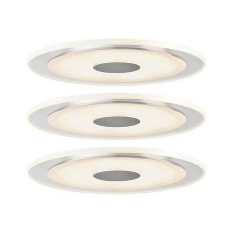 Led-deckenleuchte 3er-set Ø 15 Cm, 1-Flammig, Rund