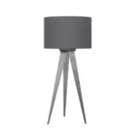 Möbelix Tischlampe Tripod Nickelfarben Mit Kippschalter