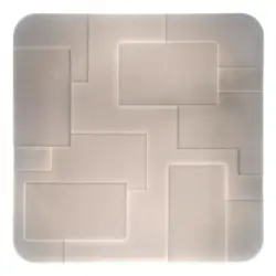 LED-Deckenleuchte Luxor L: 54 cm dimmbar mit Fernbedienung