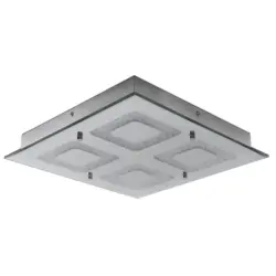 Led-deckenleuchte Mirror L: 36 Cm Mit Kristallglas