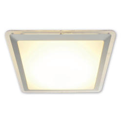 LED-Deckenleuchte Ø 33,5 cm, Silberfarben