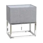 Möbelix Tischlampe Grau Mit Zugschalter