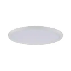 Led-deckenleuchte Ø 18 Cm Weiß Matt Rechteckig