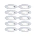Möbelix Led-deckenleuchte Ø 9 Cm 10er-Set Schwenkbar Weiß