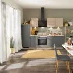 Möbelix Küchenzeile Win/plan Mit Geräten 280 Cm Eiche/anthrazit