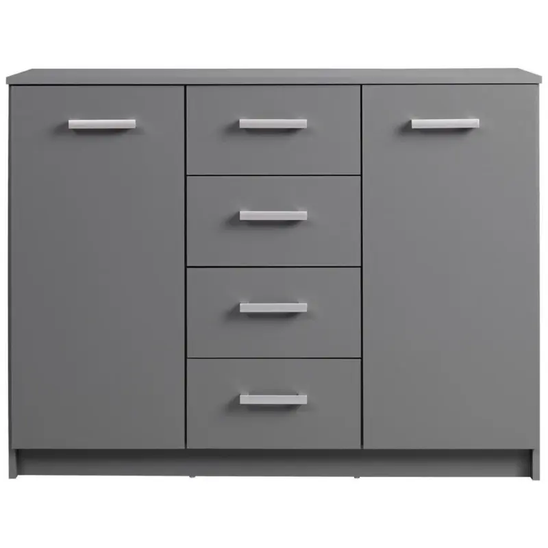 Kommode B: 119 Cm Elenzio, Graphitfarben