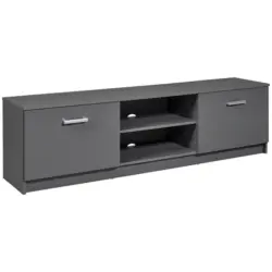 Tv-element Elenzio B: 180 Cm Graphitfarben