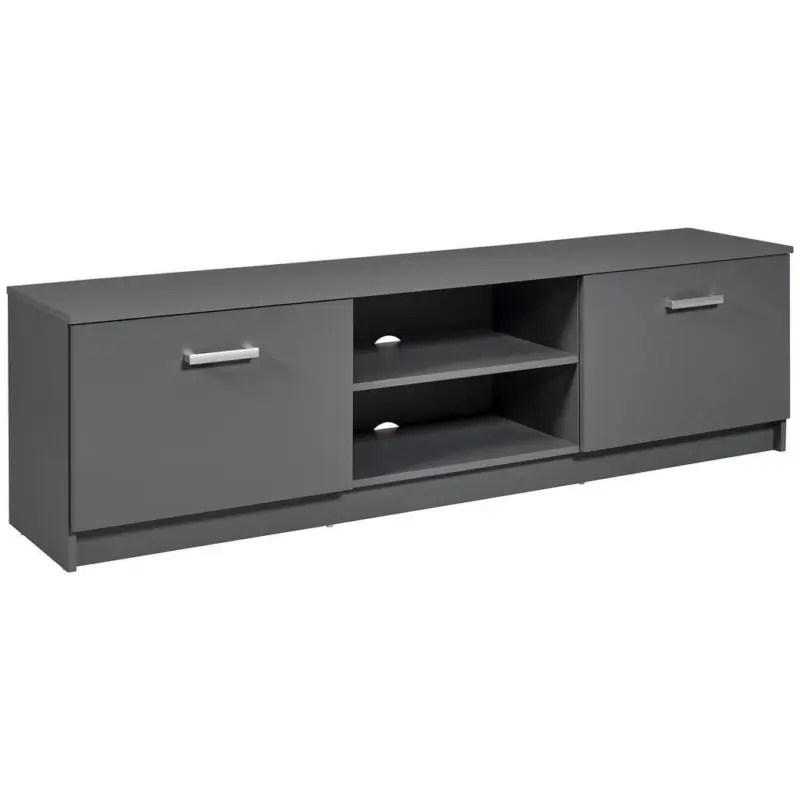 Tv-element Elenzio B: 180 Cm Graphitfarben