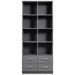 Möbelix Regal Mit Laden Elenzio B: 40 Cm Graphitfarben