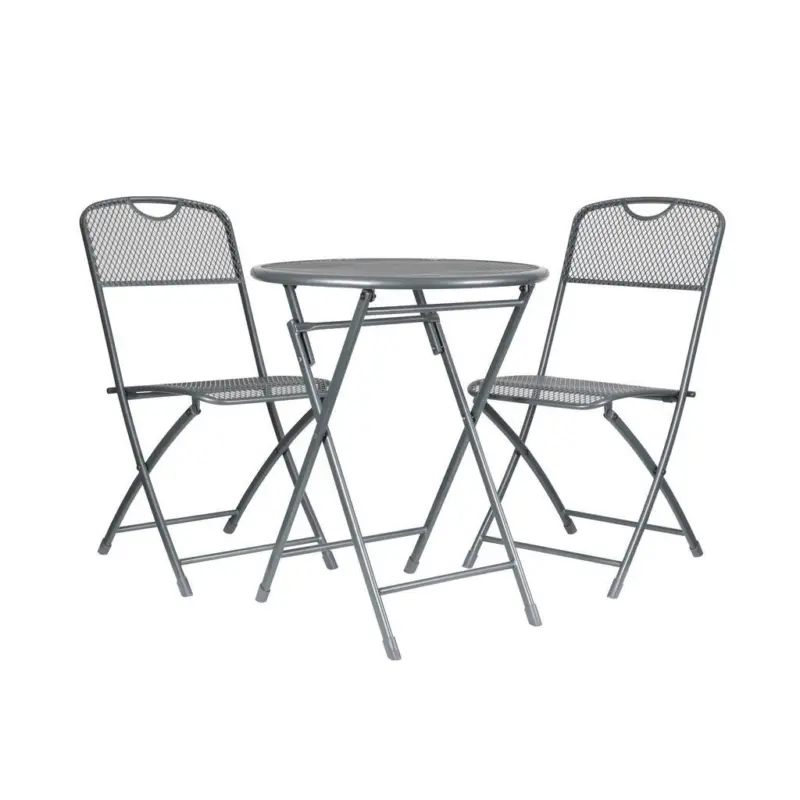 Balkonmöbel Set Estera Stahl/kunststoff