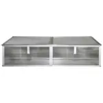 Möbelix Frühbeetkasten Gaia 2x Aluminium ca. 102x39x121 cm