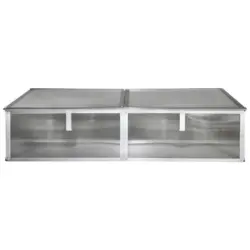 Frühbeetkasten Gaia 2x Aluminium ca. 102x39x121 cm