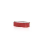 Möbelix Hochbeet Stahl Vita 401 Oval 82,1x40,1x162,1 cm, Rot