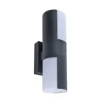Möbelix Außenwandleuchte Cyra 15w Kunststoff Metall, Wandmontage