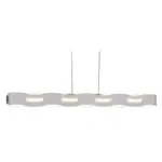 Möbelix LED-Hängeleuchte LED-Wave-S-Nik
