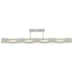 Möbelix LED-Deckenleuchte Wave Pl Nik L: 100 cm, dimmbar