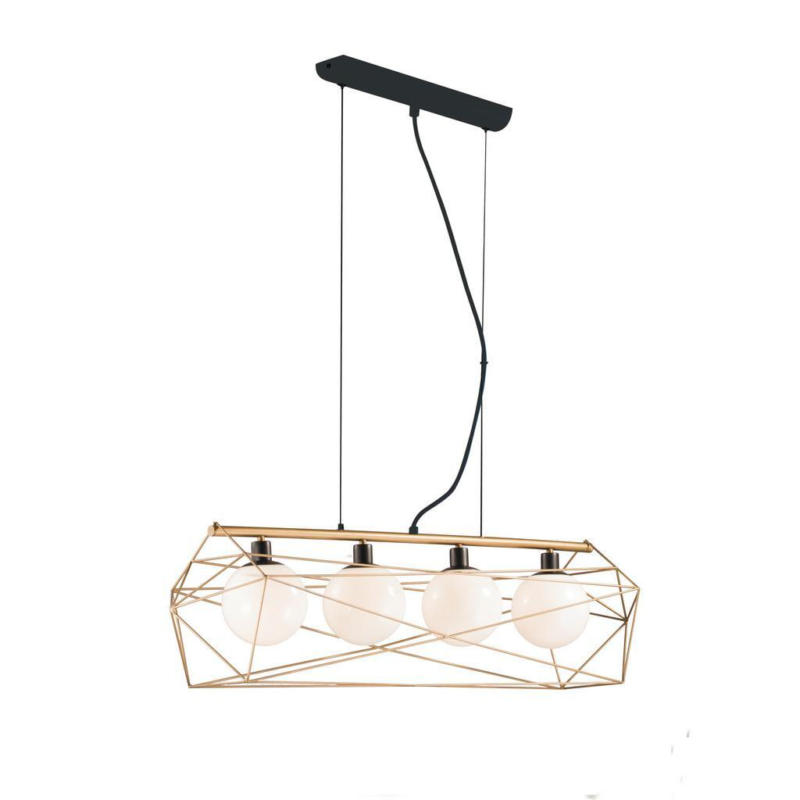 Hängeleuchte Abraxas H: 150 cm 4-Flammig