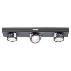Deckenleuchte Rotate L: 31 Cm 3-Flammig, Dimmbar