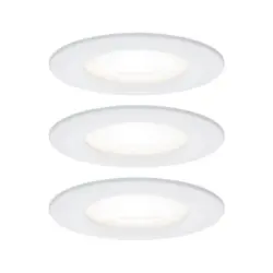 Deckenleuchte 3er-set &Oslash; 7,8 Cm, Dimmbar, Rund