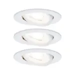 M&ouml;belix Deckenleuchte 3er-set &Oslash; 8,4 Cm 1-Flammig, Rund